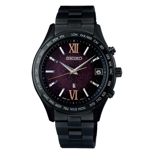 

Seiko Watch Lucia Essential Collection Pair Limited Edition Model SSVH037 Men s Black