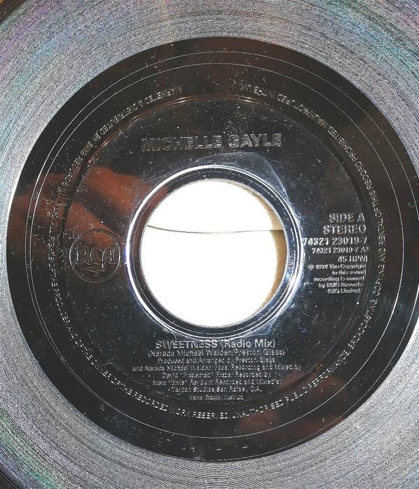 

7inch Record MICHELLE GAYLE Sweetness Ill Find You 74321230197 RCA 1994 UK SoulFunk Used