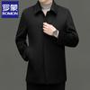 Men's Wool Blend Winter Jacket