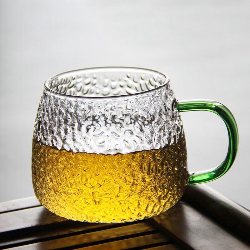 Mlecznik/Kubek do Kawy/Herbaty ze Szkła Młotkowanego