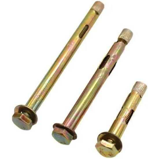 Hex Bolt Floor Expansion Screw for Clothing Rack and Security Door Railings