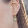 Fashionable Pearls Drop Earrings Stylish Pearls Pendant Earrings with Silver Finish Elegant Dangle Ear Adornment