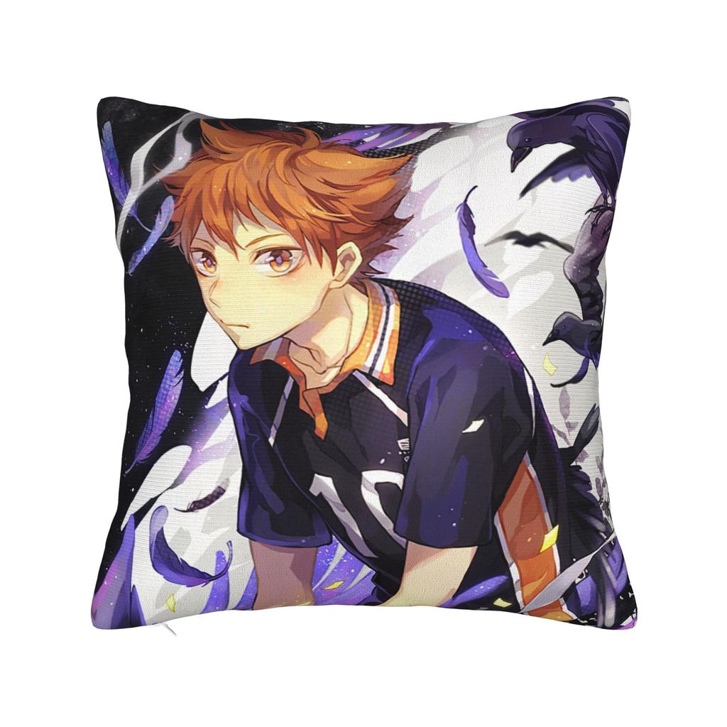 Oikawa Haikyuu Anime Pillowcase Cushion Cover Decorative Bokuto Volleyball  Pillow Case Cover Bedroom Square