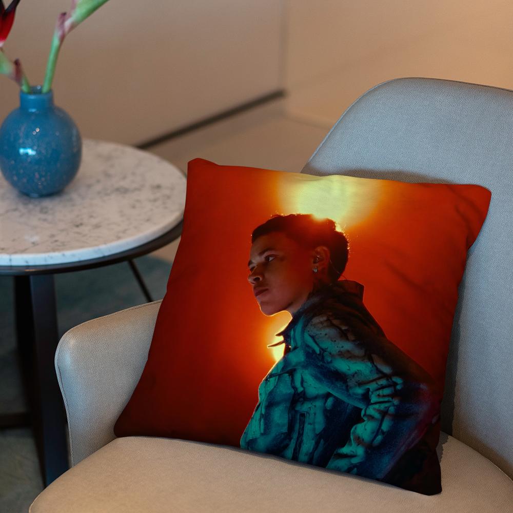 HIPHOP Singer K-Kwn RNB Cushion Cover 2-in-1 Reversible Plush Pillow Cover | Car/Sofa/Bed | Perfect Gift