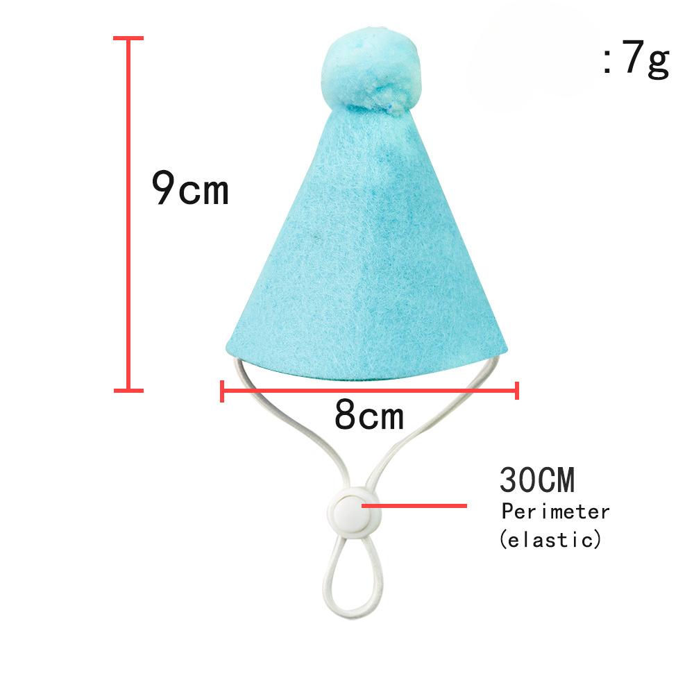 Pet Ins Wind Birthday Saliva Towel Cat Bib Scarf Dog Cat Hat