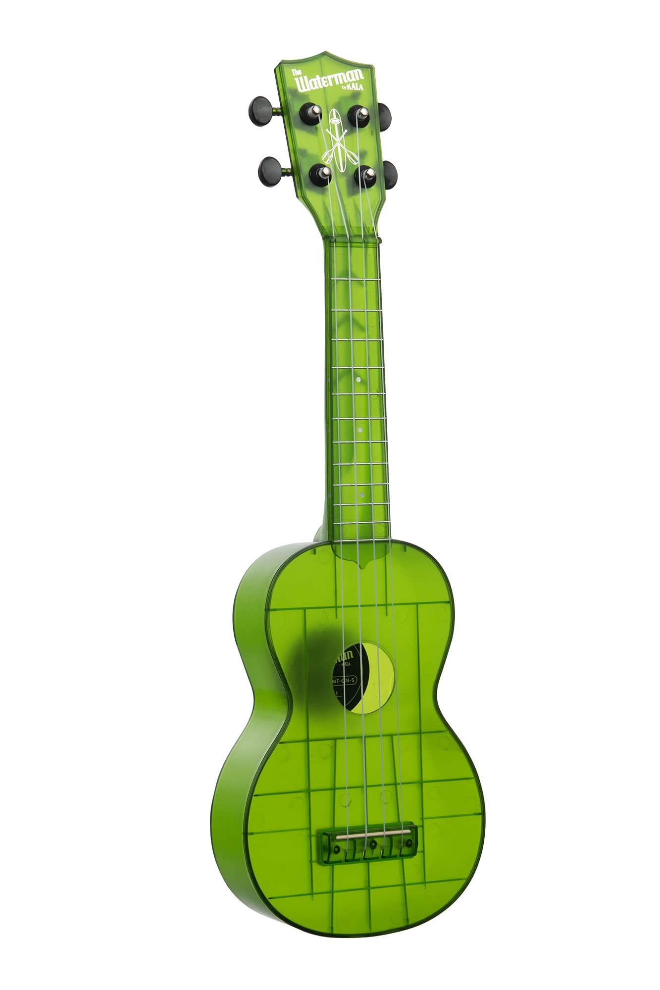 

KALA Ukulele The Waterman Sea Glass Collection Soprano Прозрачный цвет Нефритовая зеленая сумка KA-WMT-GN-S [сумка включена] []