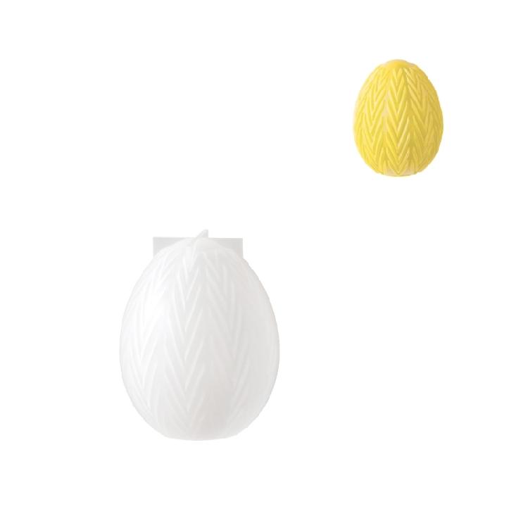 

Sturdy Silicone Eggs Shaped Candle Mould Ideal For Making Festival Scented Candle