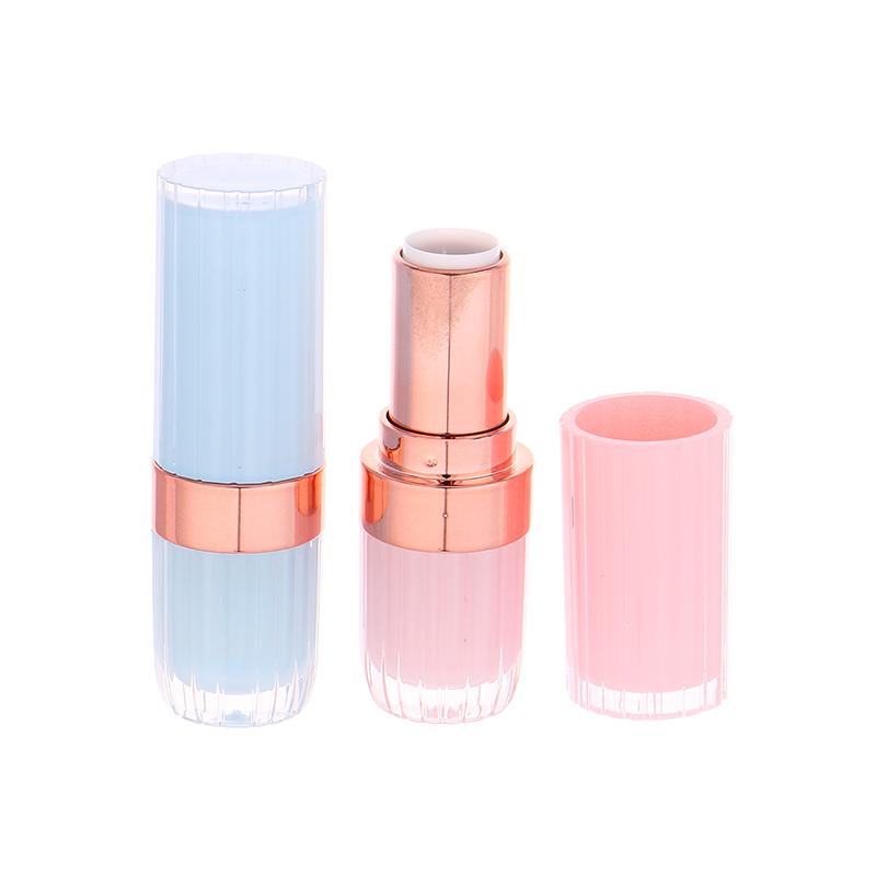 3.6G Round Buckle Lipstick Tube Empty Lip Balm Tubes Lip Gloss Travel Makeup Packaging Sample Tubes Self Made Lipstick Container