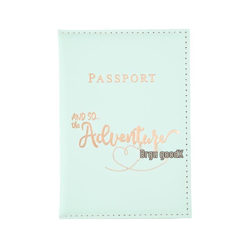 2024 Stylish PU Leather Passport and Ticket Holder with Textured Design