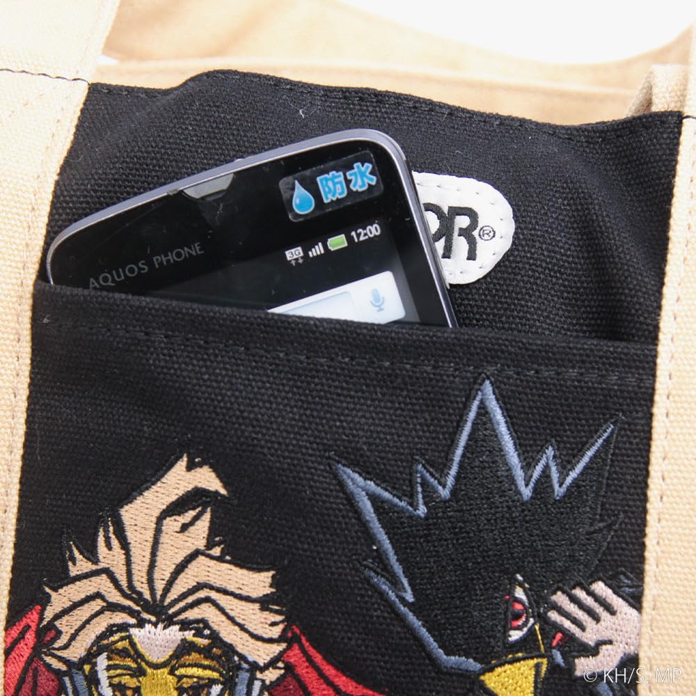 Hero Academia x OUTDOOR Mini Character Tote Bag with Keychain Fumikage Tokoyami x Hawks ODHA18 Yellow [My PRODUCTS] -