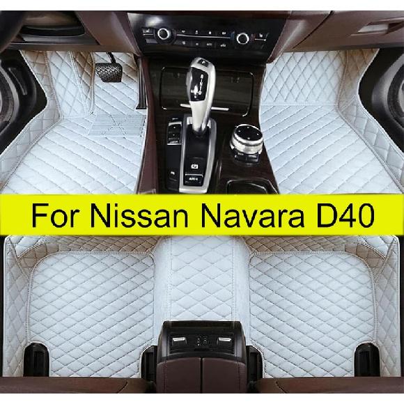 Car Floor Mats For Nissan Navara D40 2010 2011 2012 2013 2014 2015 Interior Details Rugs Foot Pads Car Accessories