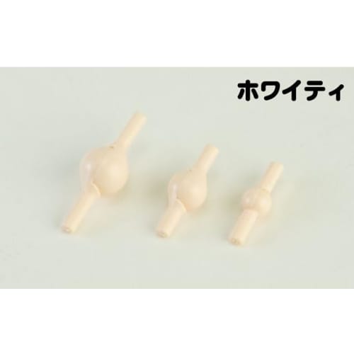 Obitsu Manufacturing Obi Ball Whitey, 2 Pieces, IJPS-OBQ-WH