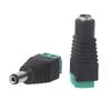 DC Power Jack Plug Adapter Connector 12V Male+Female 2.1x5.5mm DC Power Connector for CCTV Camera LED Strip Ligh