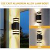 Modern Outdoor Sconce Up Down Lighting LED Wall Light Exterior Fixture Wall Lamp  Stair Corridor