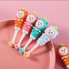 Handle Bear Cartoon Silicone Toothbrush Children's Toothbrush Kids Toothbrush Cleaning Toothbrush
