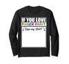 Sarcastic Funny White Shirt Black Edition Long Sleeve T-Shirt