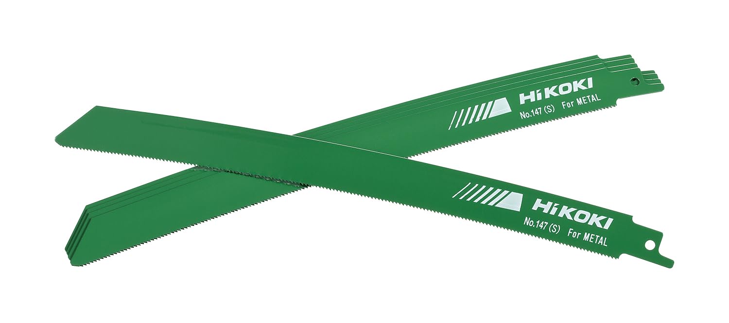 

HiKOKI Saber Saw Reciprocating Saw Blade, Blade, No. 147(S) 0037-0530 зелёный