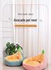 All-Season Avocado-Shaped Semi-Closed Cat & Dog Bed
