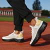 Promotional Summer Men's Shoes Lightweight Durable Mesh Upper Design Breathable Non Slip Sole Outdoor Track Field Running Shoes