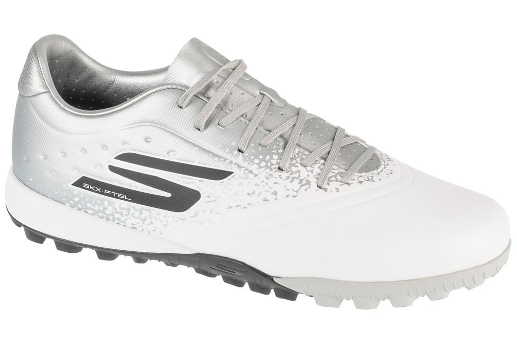 Skechers Razor 1.5 Academy TF, Mens white Turf football trainers