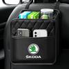 Car Multi-function Storage Bag Automobile Seat Back Storage Pocket for Skoda SCALA Superb Octavia 2 3 A4 A5 Fabia Kamiq Kapoq Kodiaq Rapid Car Styling
