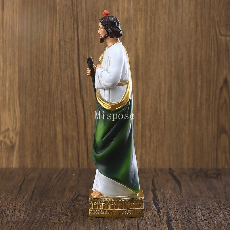 High 21.5CM Resin Classical Cane Figure Decoration Christmas Home Living Crafts Gift