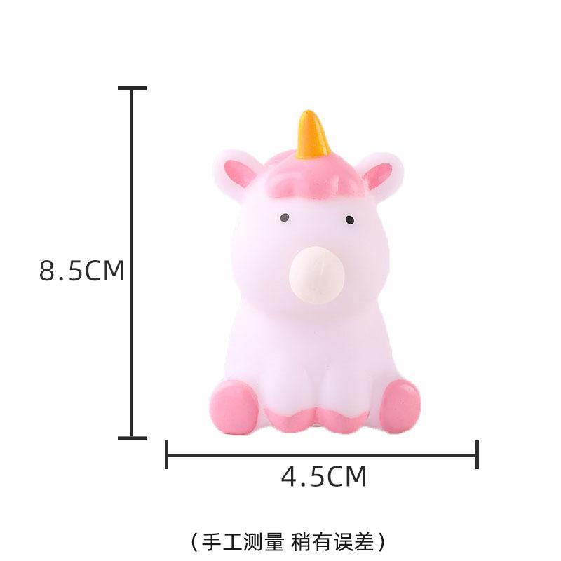 

Cartoon Unicorn Soft Spit Bubble Toy Cute Animal Ball Soft Sticky Squishi Stress Relief Squeeze Ball Sensory Fidget Funny Toy