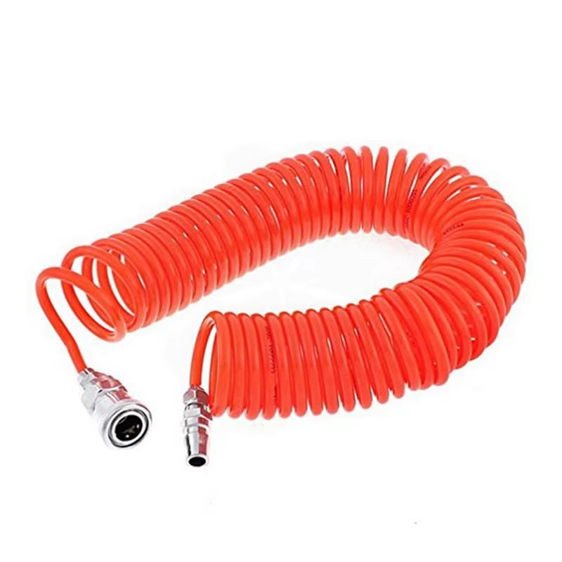 Pneumatic Tools Hose Air Pneumatic Hose Spiral Pipe Air Compressor Hose Long Pneumatic Hose Air Compressors Outer Diameter