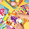 Anime-Inspired Easter Puzzle: Cute Cartoon Animal Face Stickers for Kids & Parents