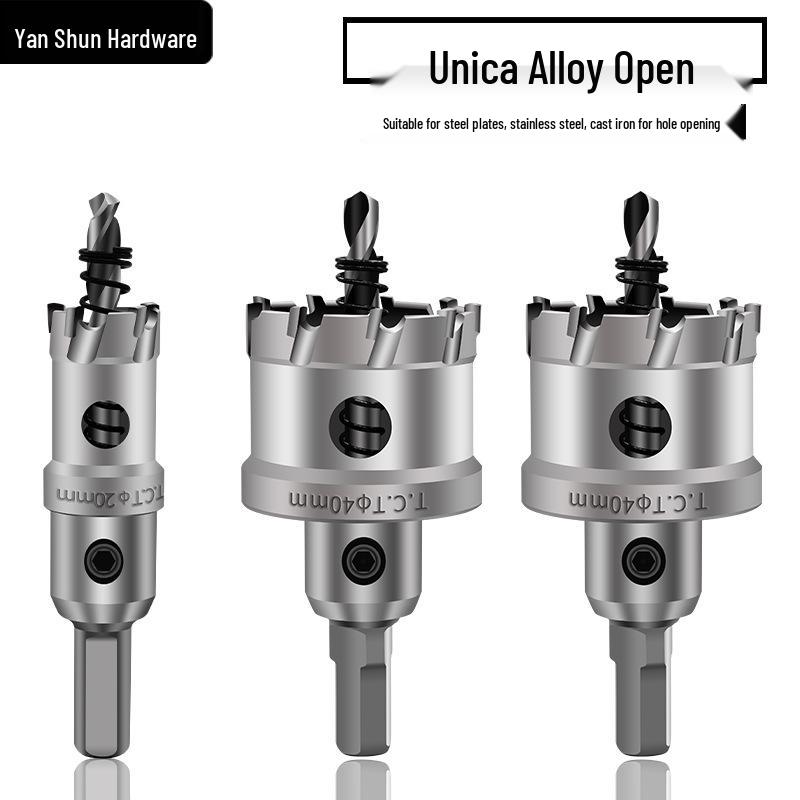 Unika Stainless Steel Alloy Hole Enlarging Drill Bit for Metal, Iron, and Aluminum.