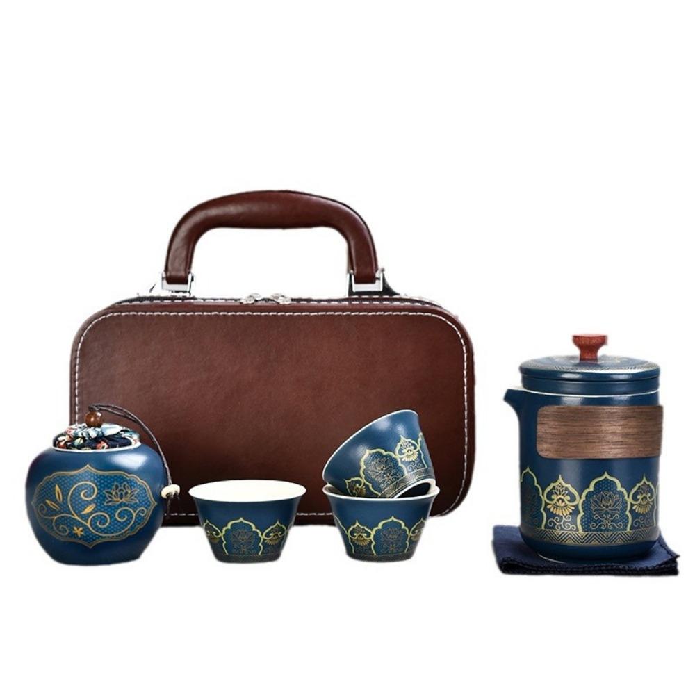 Creative Travel Tea Set Retro Express Cup Outdoor Portable Office Gift Gift