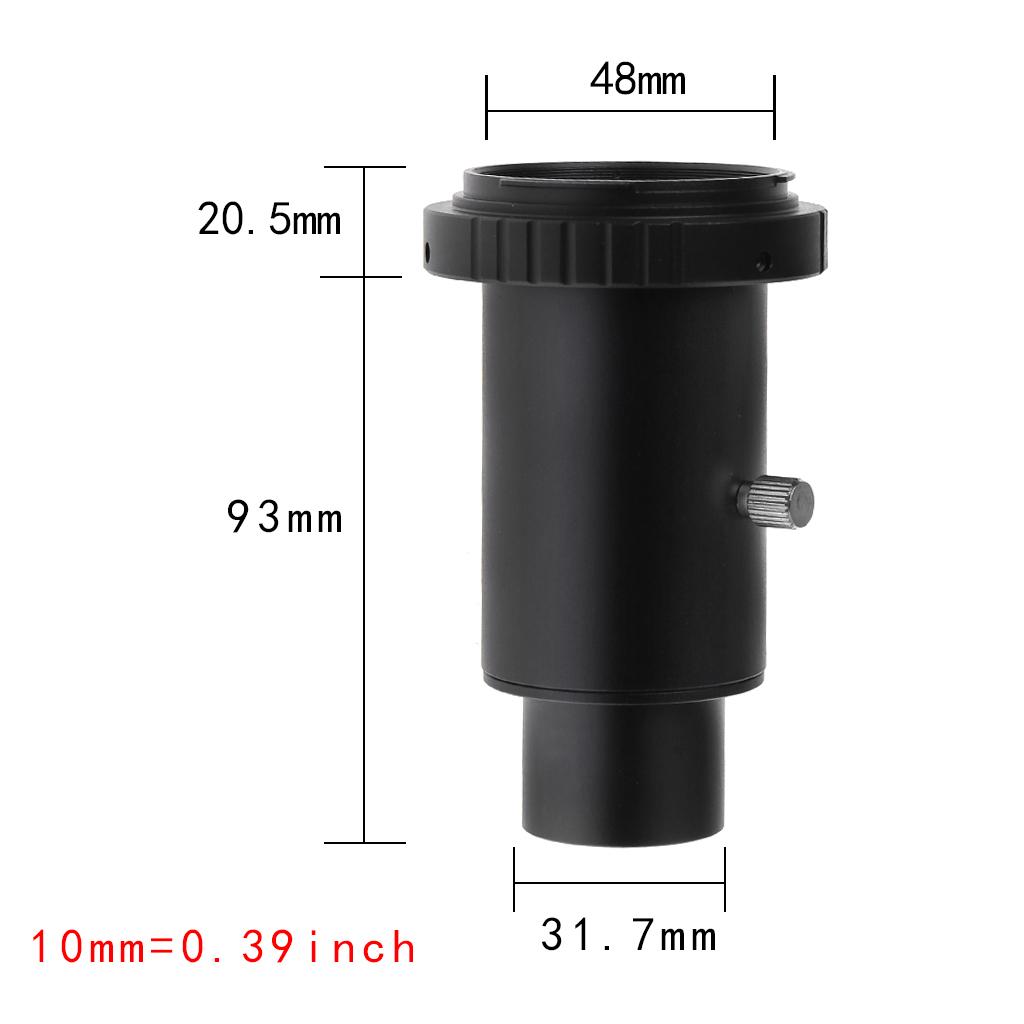 1,25 Zoll Okular-Verlängerungsrohr M42 Gewinde T-Mount Adapter T2 Konverterring Kompatibel für Teleskop
