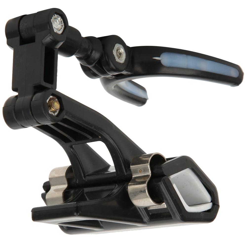 Plastic Portable Luminous Head 360 degrees Rotating Fishing Rod Bracket Holder Back Hanging Stand
