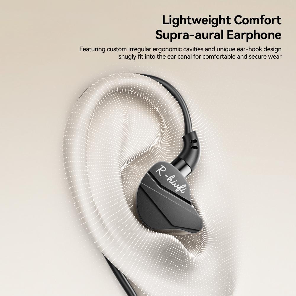 ESSAGER G62 Wired Gaming Earphones Type-C Digital Interface Game Headset with Microphone/Inline Control