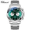 CHENXI Chronograph Watches Man Multi-functional Waterproof Fashion Quartz Watch Calendar Luminous Men's Wristwatch