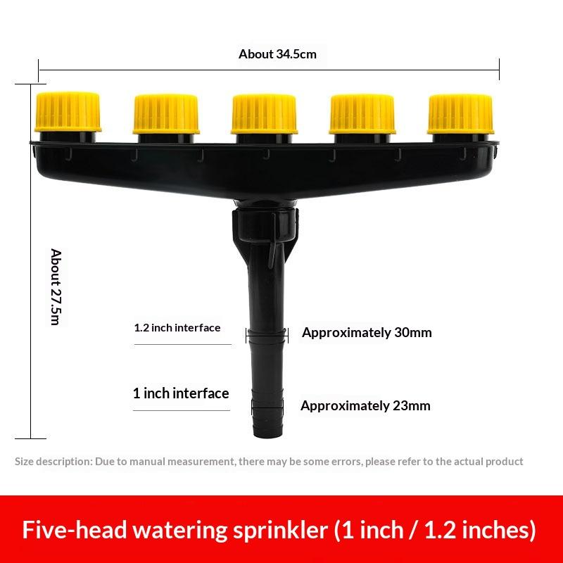 1Pcs Home Garden Lawn Water Sprinklers Agriculture Atomizer Nozzles Farm Vegetables Irrigation Spray Adjustable Nozzle Tool