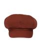 Eondeokeonteulolseutyudio Cotton Hunting Cap Castro Beret / Seed Bio / Sunset Red