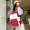 Schoolbag new Japanese ins style cute girl cartoon backpack student schoolbag large-capacity commuter anti-splashing backpack