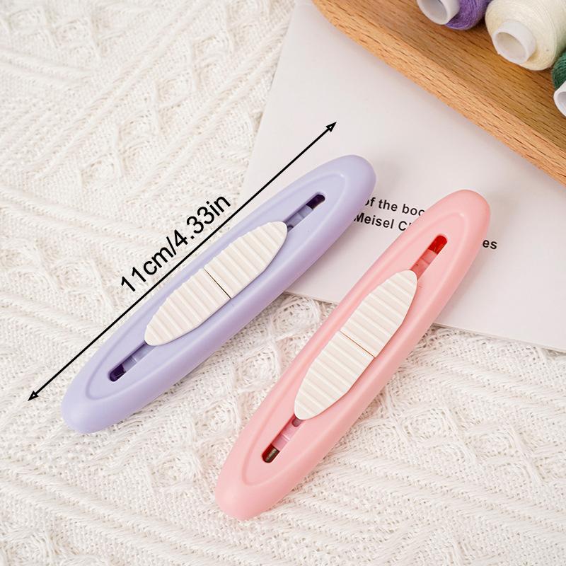 2 In 1 Needle Threader Seam Ripper, 2 In 1 Automatic Needle Threaders Seam Ripper, For Fast Threading & Seam Removal