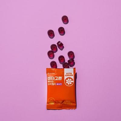 Vitamin C Gummy Jelly Grape Flavor 15 Pieces (15 Days Supply)