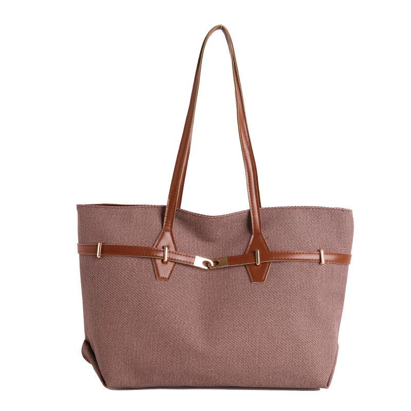 Pu Single Shoulder Bag For Women With Zipper Pocket Casual Travel Purse