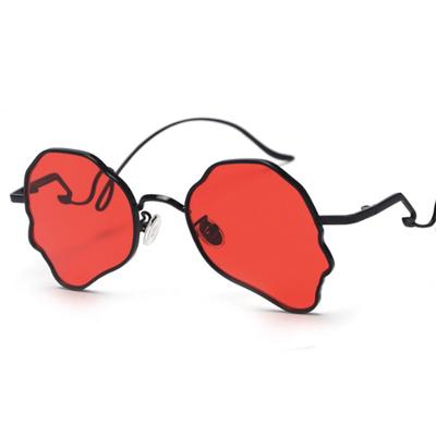 Fashionale Retro Round Mirror Sunglasses Metal Frame Steampunk Men Women Glasses