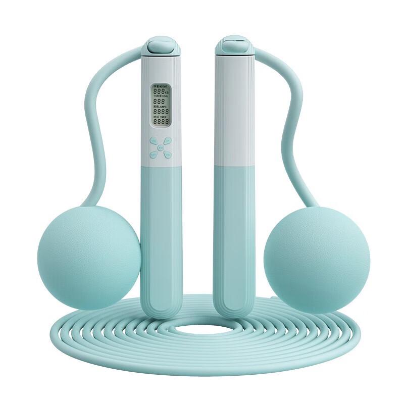 2-in-1 Adult Fitness Jump Rope with Mechanical Counter