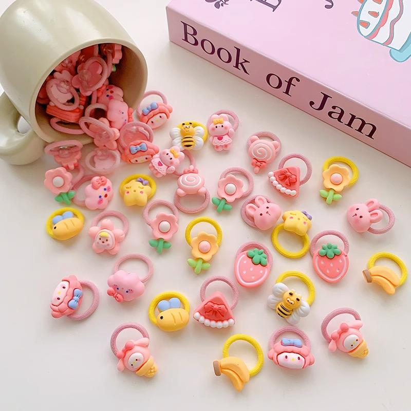 Baby & Toddler Elastic Hair Ties - No Damage Hair Accessories for Infants & Little Girls