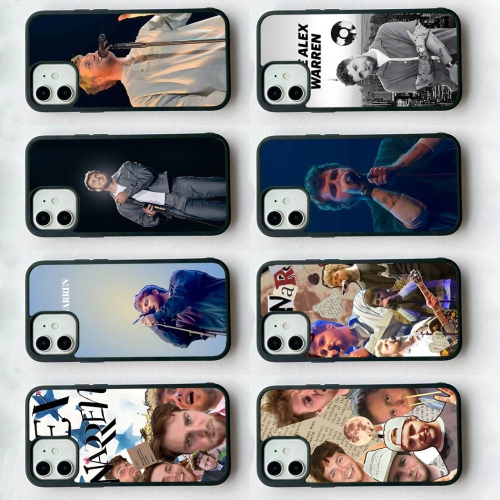 Popular A-alex Music Singer W-warren For IPhone 11 12 13 14 15 16 17 Pro Max Plus TPU+PC Shockproof Back Phone Cases