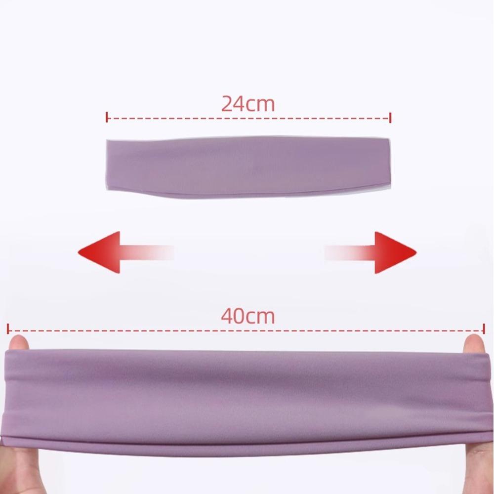 Yoga Headwear Sports Headbands Solid Color Elastic Gifts Yoga Hair Bands