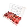 Y5GD 600pcs/box Red Steel Paper Flat Washers Assortment Metric Sealing Washers