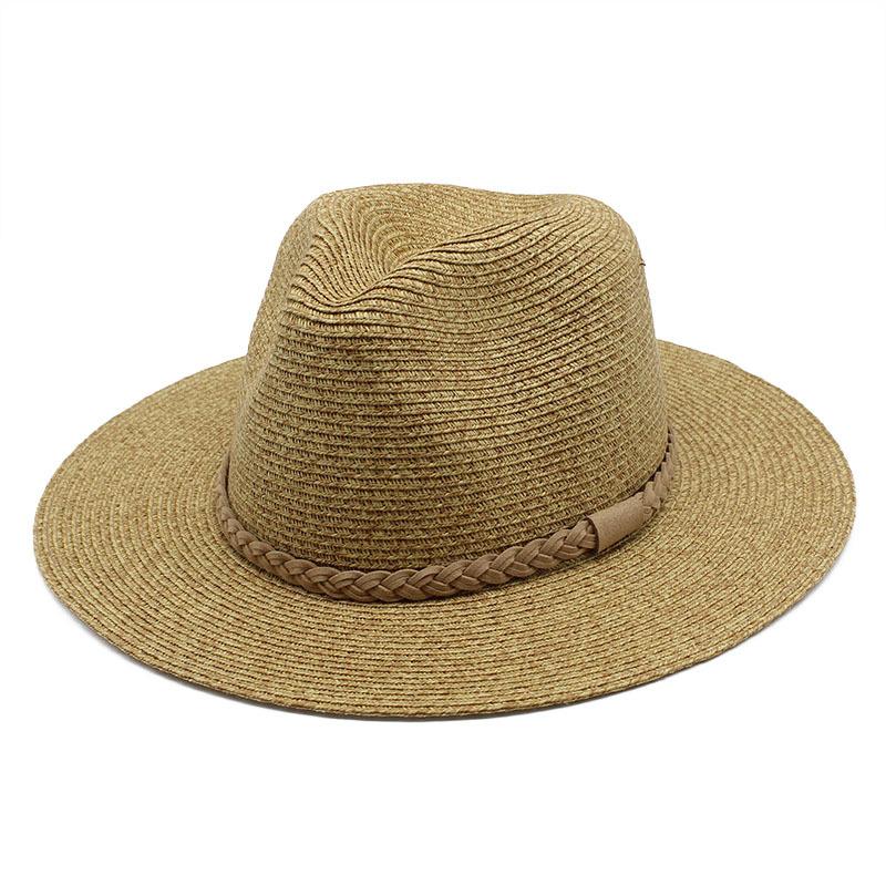 Men'S And Women'S Beach Hats, Straw Hats, Jazz Hats, Sun Hats, Outdoor Beach Sun Protection Hats Cmn-213