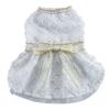 25 years old new sweetheart princess dress cross-border pet teddy dog cat bow gauze dress evening dress
