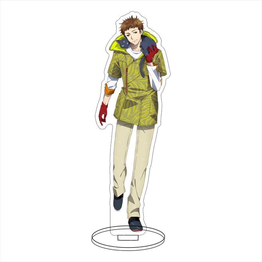 Anime Gnosia Acrylic Stand Model Figures Yuri Setsu SQ Racio Jina Shigemichi Cosplay Model Dorm Decor Props Fans Gift